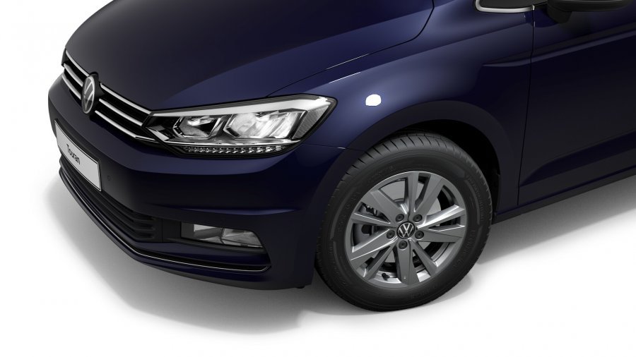 Volkswagen Touran, Touran HL 2,0 TDI 7DSG EVO, barva modrá