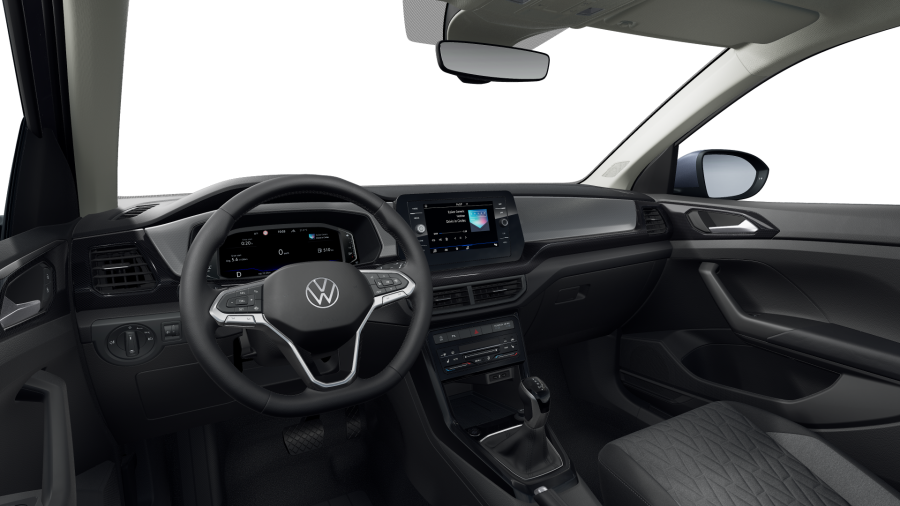 Volkswagen T-Cross, T-Cross People 1.0 TSI 85 kW 7DSG, barva šedá