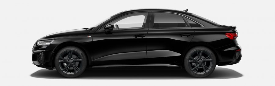 Audi A3, A3 Limuzína S line 35 TFSI CoD 110kW, barva černá