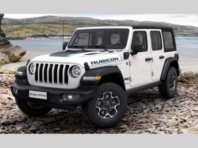 Jeep Wrangler, 2.0T 4xe PHEV 380k 8AT Rubicon, barva bílá