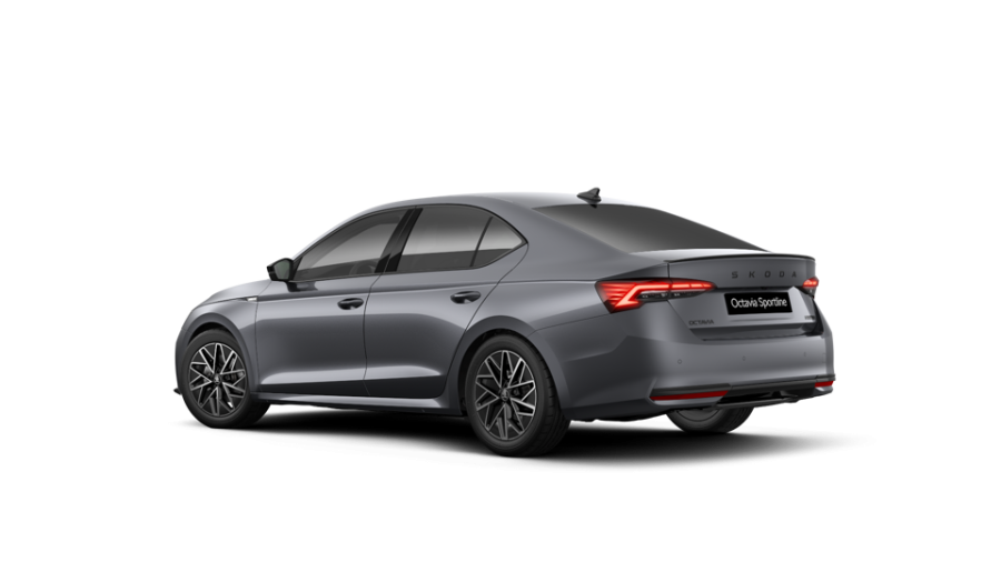 Škoda Octavia, 1,5 TSI Hybrid 110 kW 7° automatická DSG, barva šedá