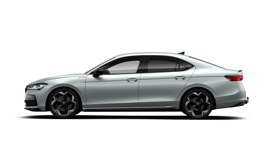 Škoda Superb, 2,0 TSI 195 kW 7-stup. automat. 4x4, barva stříbrná