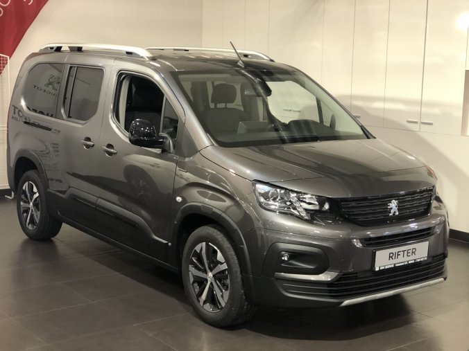 Peugeot Rifter, LONG GT 1.2 PureTech 130 S&S EAT8 - N5102, barva šedá