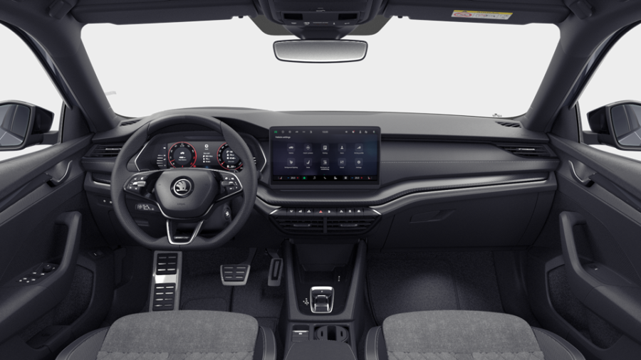 Škoda Octavia, 1,5 TSI m-HEV 110 kW 7° automatická DSG, barva šedá