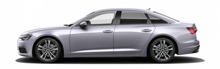 Audi A6, A6 Design 45 TDI quattro, barva stříbrná
