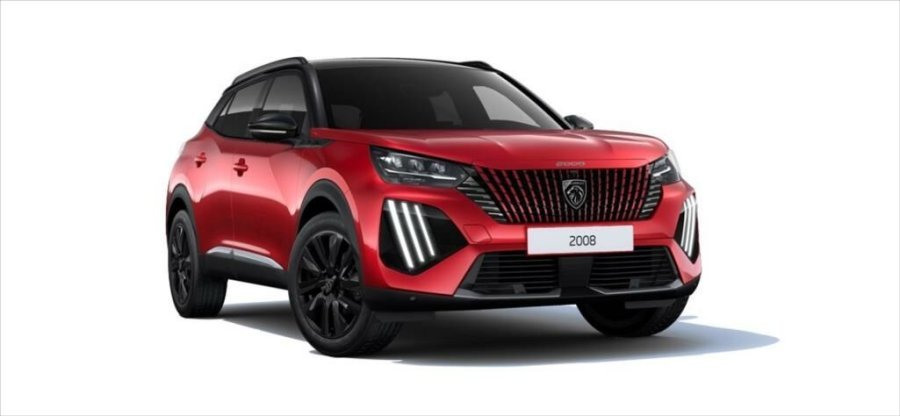 Peugeot 2008, Peugeot 2008 1,2 1.2 PureTech 130k EAT8  GT, barva červená