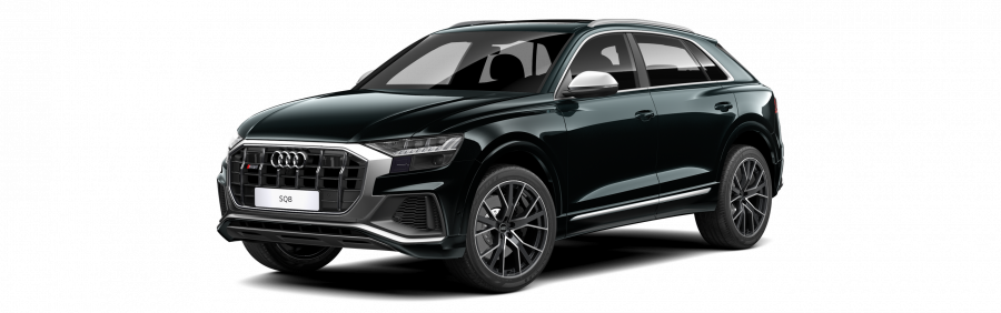 Audi Q8, SQ8 TFSI 373 kW quattro, barva černá