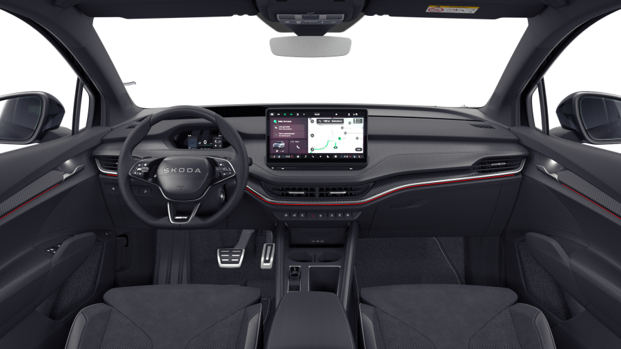 Škoda Enyaq iV, 82 kWh 1-stup. automat. 4x4, barva černá