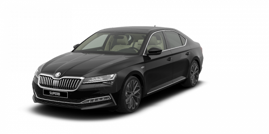 Škoda Superb, 2,0 TDI 147 kW 7-stup. automat. 4x4, barva černá