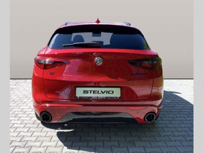 Alfa Romeo Stelvio, 2.0 Turbo 280k Q4 VELOCE, barva červená