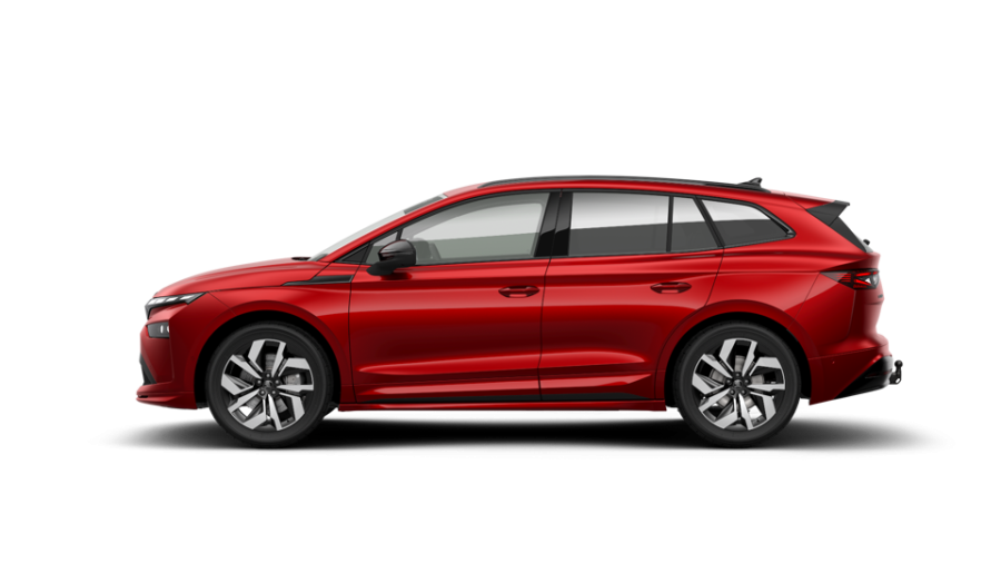 Škoda Enyaq iV, 82 kWh 1-stup. automat. 4x4, barva červená