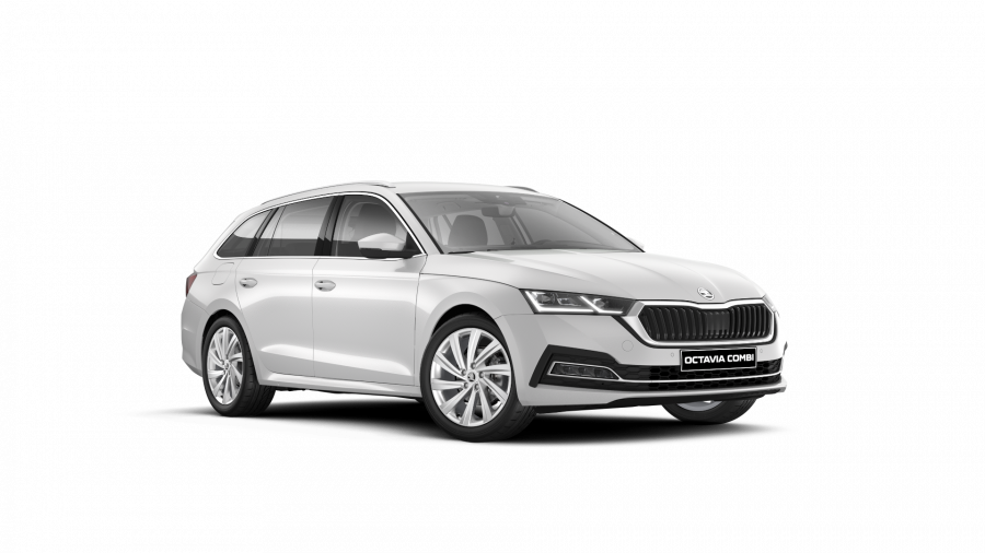 Škoda Octavia, 1,5 TSI 110 kW 6-stup. mech., barva bílá