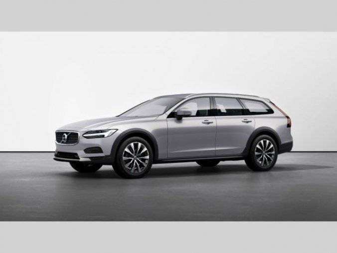 Volvo V90, B4 2.0L 197+14 HP AT8 AWD CROS, barva šedá