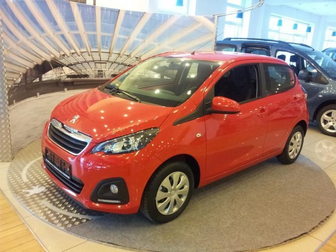 Peugeot 108, 5dv. ACTIVE 1.0 VTi 72 S&S MAN, barva červená