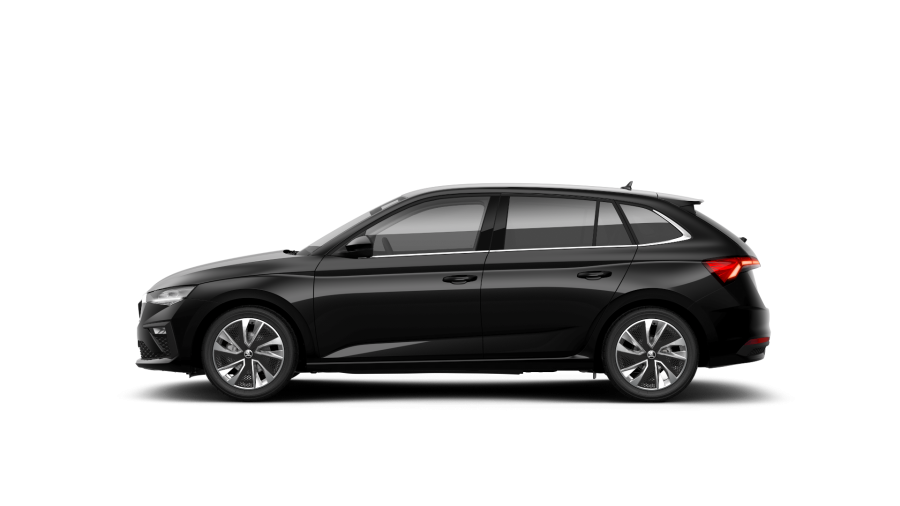 Škoda Scala, 1,5 TSI 110 kW 6-stup. mech., barva černá