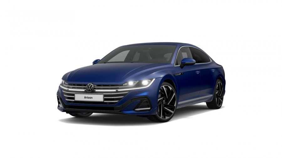Volkswagen Arteon, Arteon R-Line 2,0 TSI 7DSG, barva modrá