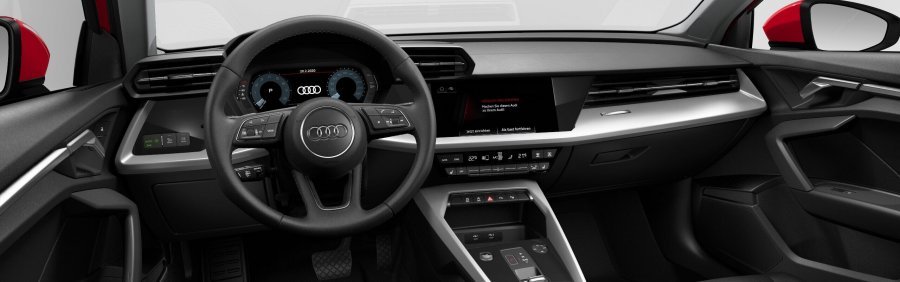 Audi A3, A3 Limuzína Advanced 35 TFSI CoD 110kW, barva červená