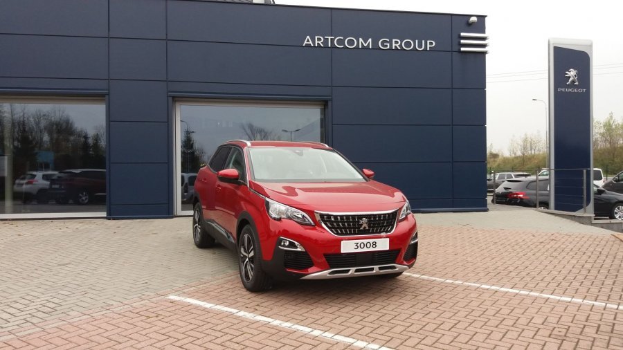 Peugeot 3008, ALLURE 1.2 PureTech 130 S&S EAT8, barva červená