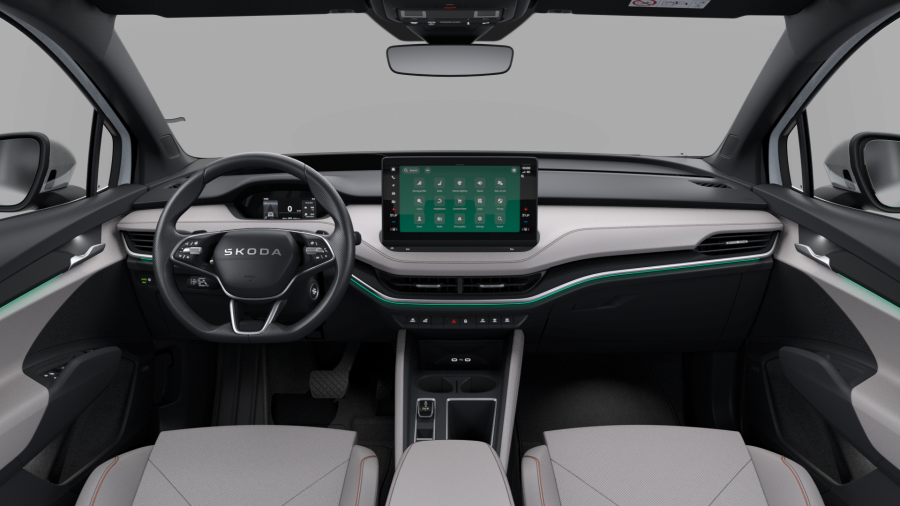 Škoda Elroq, 82 kWh 210 kW 1° převodovka, barva bílá