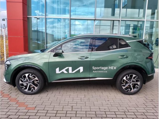 Kia Sportage, 1.6 T-GDi GPF HEV TOP, barva zelená