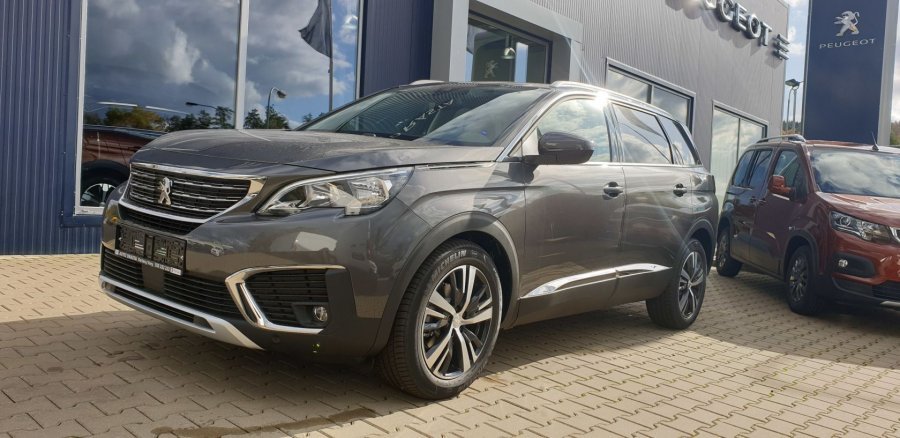 Peugeot 5008, ALLURE 1.5 BlueHDi 130 S&S MAN6 - *PRODÁNO*, barva šedá
