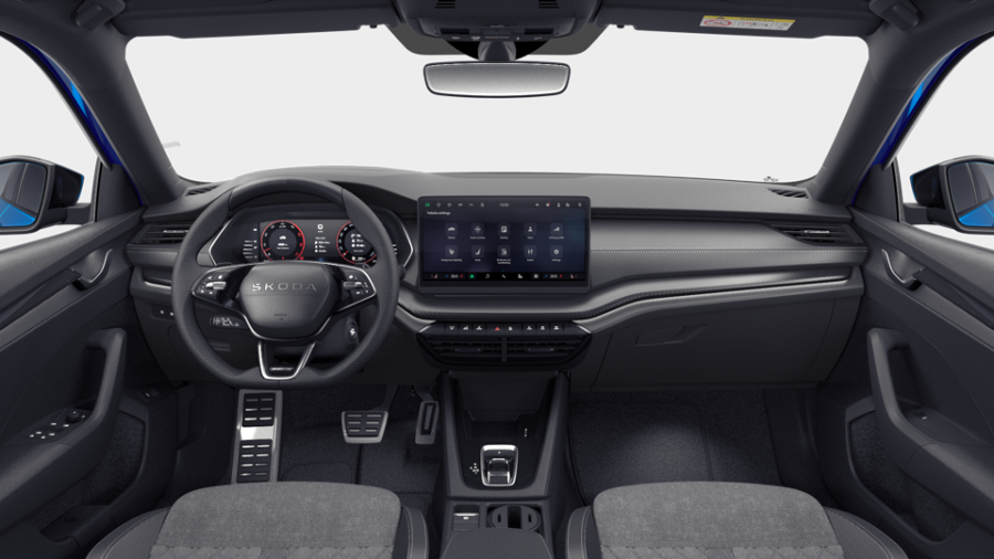Škoda Octavia, 2,0 TDI 110 kW 7° automatická DSG, barva modrá