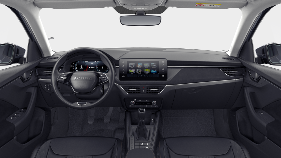 Škoda Scala, 1,5 TSI 110 kW 6-stup. mech., barva šedá