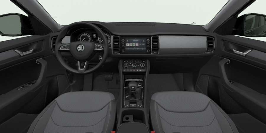Škoda Kodiaq, 2,0 TDI 110 kW 7-stup. automat., barva černá