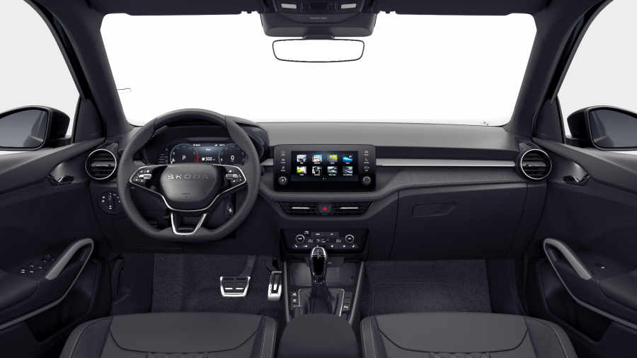 Škoda Fabia, 1,0 TSI 85 kW 7° automatická DSG, barva černá