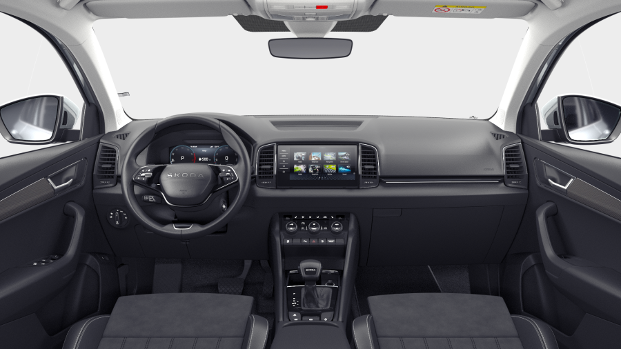 Škoda Karoq, 1,5 TSI 110 kW 7° automatická DSG, barva stříbrná