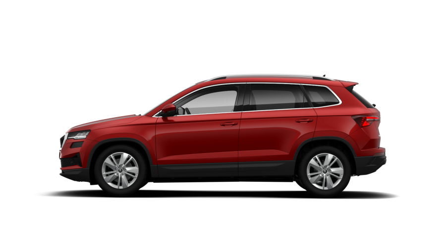 Škoda Karoq, 1,5 TSI 110 kW 7-stup. automat., barva červená