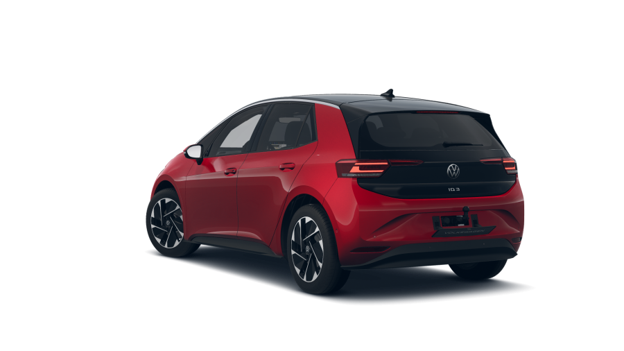 Volkswagen ID.3, ID.3 Pure People 125 kW, 52 kWh, barva červená