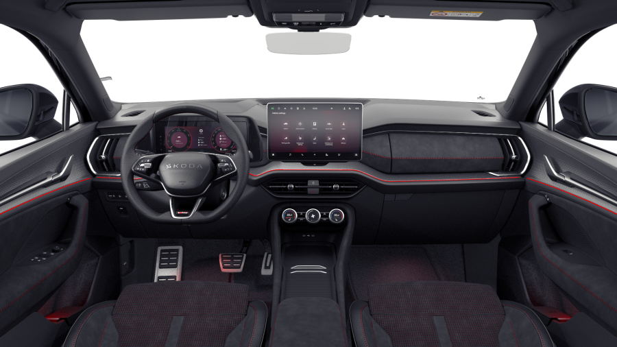 Škoda Kodiaq, 2,0 TSI 195 kW 7° automatická DSG 4x4, barva černá