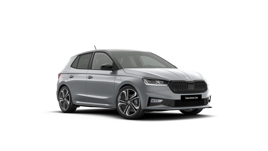 Škoda Fabia, 1,5 TSI 110 kW 7° automatická DSG, barva stříbrná