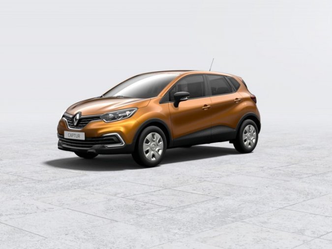 Renault Captur, Limited TCe 90, barva oranžová