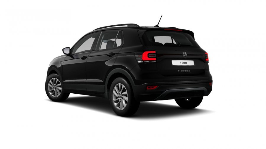 Volkswagen T-Cross, T-Cross Life 1,0 TSI 70 kW 5G, barva černá