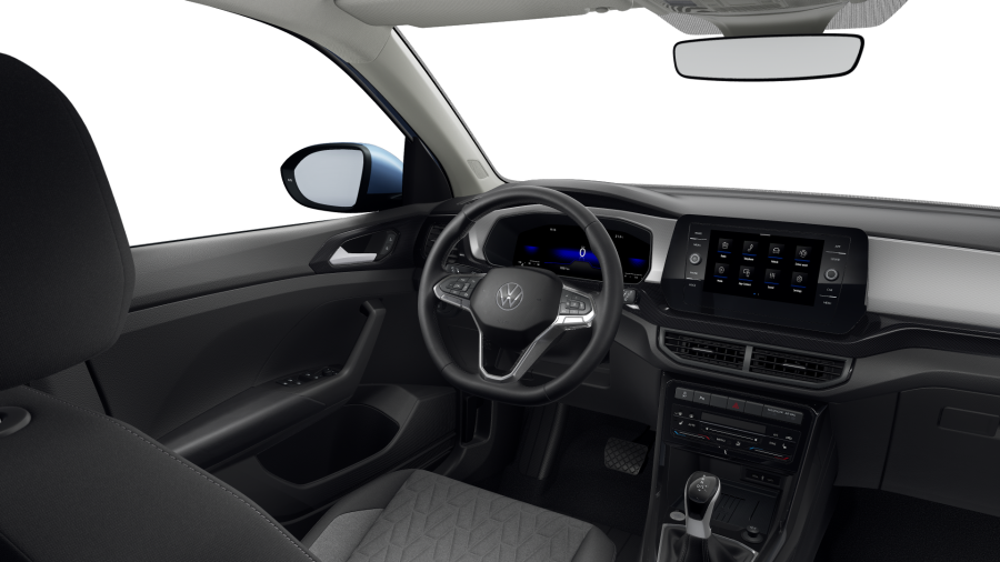 Volkswagen T-Cross, T-Cross Love 1.0 TSI 85 kW 7DSG, barva modrá
