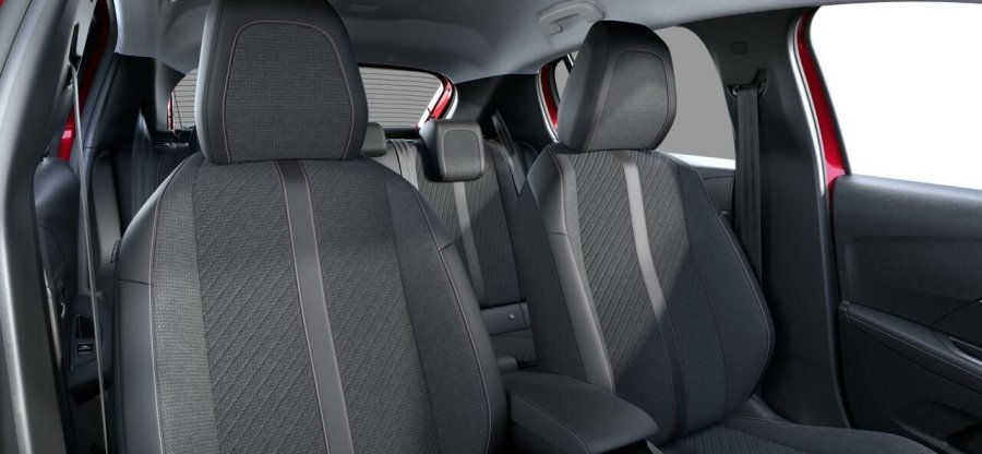 Peugeot 208, Peugeot 208 ALLURE Hybrid 110 e-DCS6, barva červená
