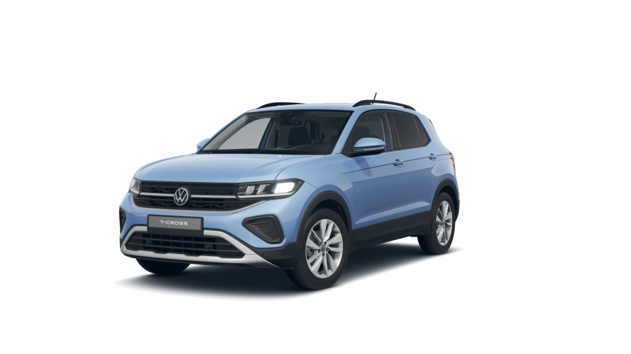 Volkswagen T-Cross, T-Cross People 1.0 TSI 70 kW 5G, barva modrá