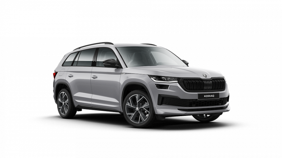 Škoda Kodiaq, 2,0 TDI 147 kW 7-stup. automat. 4x4, barva stříbrná