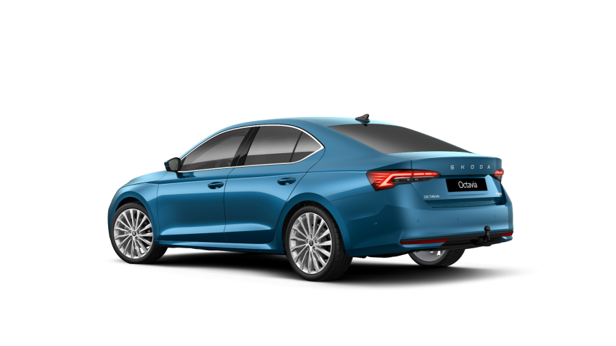 Škoda Octavia, 1,5 TSI m-HEV 110 kW 7° automatická DSG, barva modrá