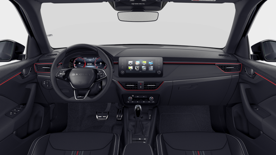 Škoda Kamiq, 1,5 TSI 110 kW 7° automatická DSG, barva černá