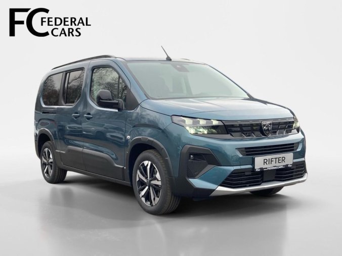 Peugeot Rifter, Peugeot Rifter GT BlueHDi 130 S&S EAT8, barva modrá
