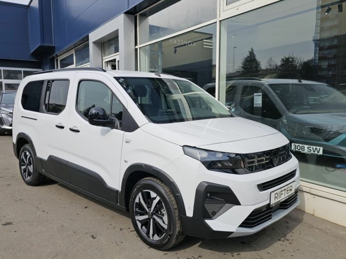 Peugeot Rifter, Peugeot Rifter LONG GT 1.5 BHDi 130k EAT8, barva bílá