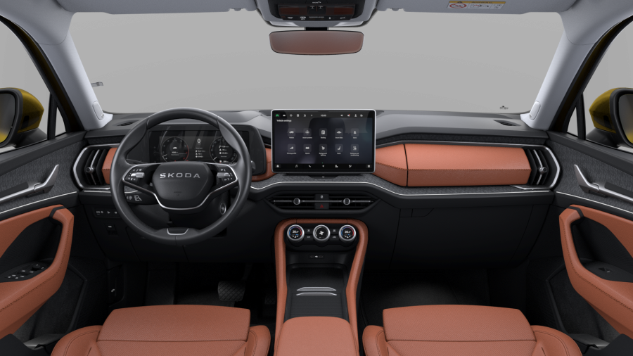 Škoda Kodiaq, 2,0 TSI 150 kW 7° automatická DSG 4x4, barva zlatá