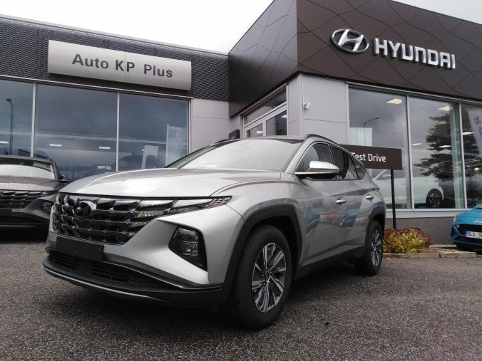 Hyundai Tucson, 1,6 T-GDi 110 kW (95 NAT) 6 st. man, barva stříbrná