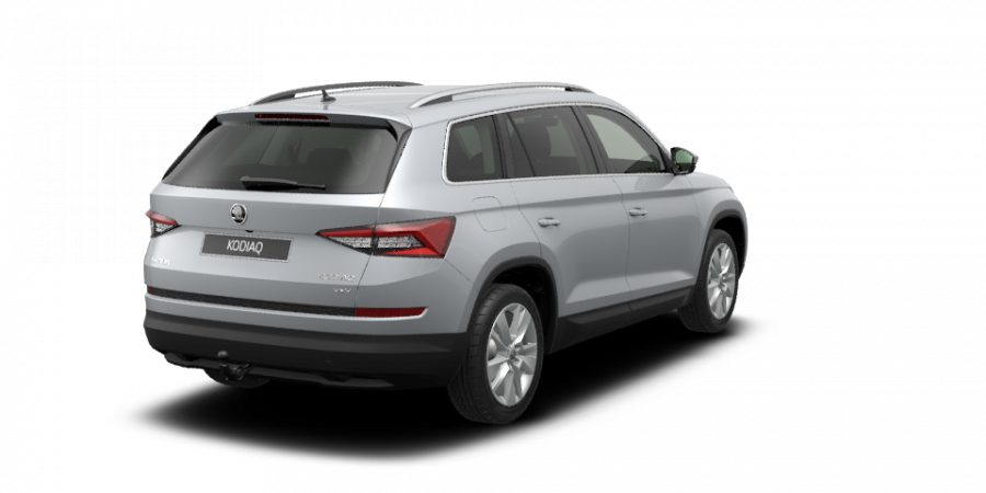 Škoda Kodiaq, 2,0 TDI 110 kW 7-stup. automat. 4x4, barva stříbrná