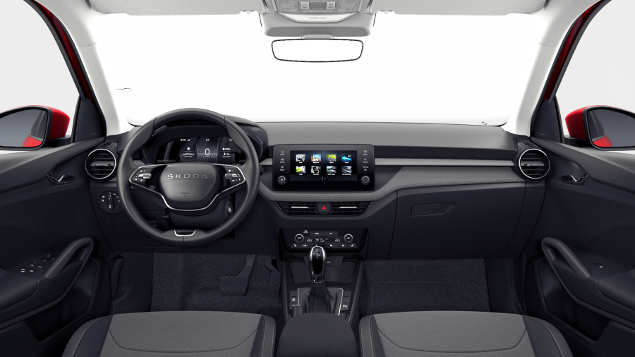 Škoda Fabia, 1,0 TSI 85 kW 7-stup. automat., barva červená