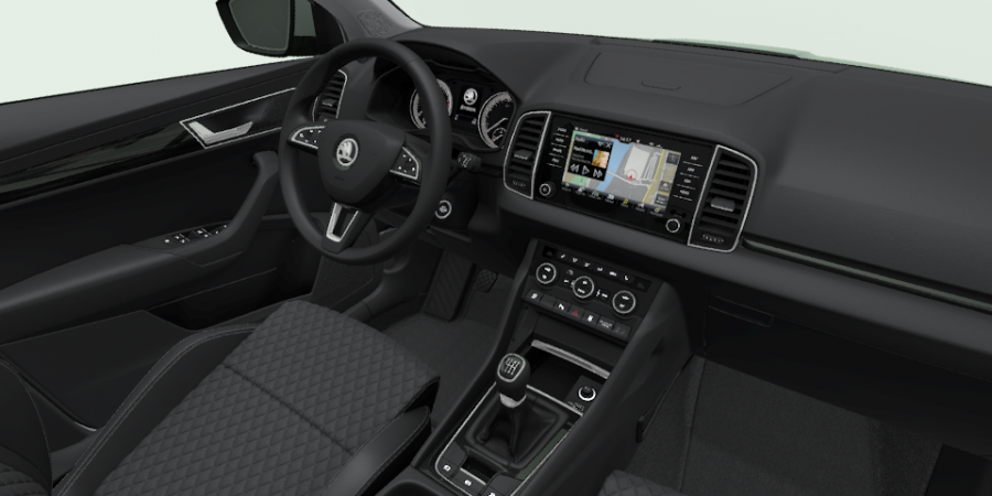 Škoda Karoq, 1,5 TSI 110 kW 6-stup. mech., barva šedá