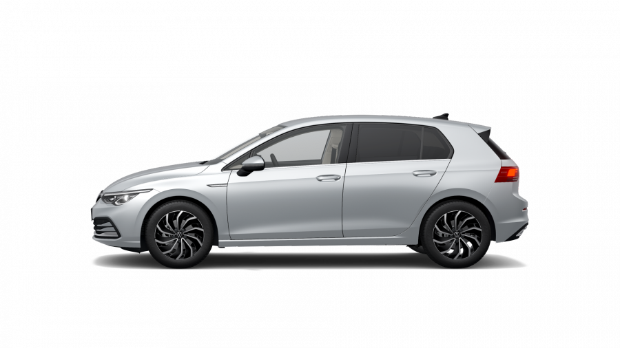 Volkswagen Golf, Golf Style 1,5 TSI 6G, barva stříbrná